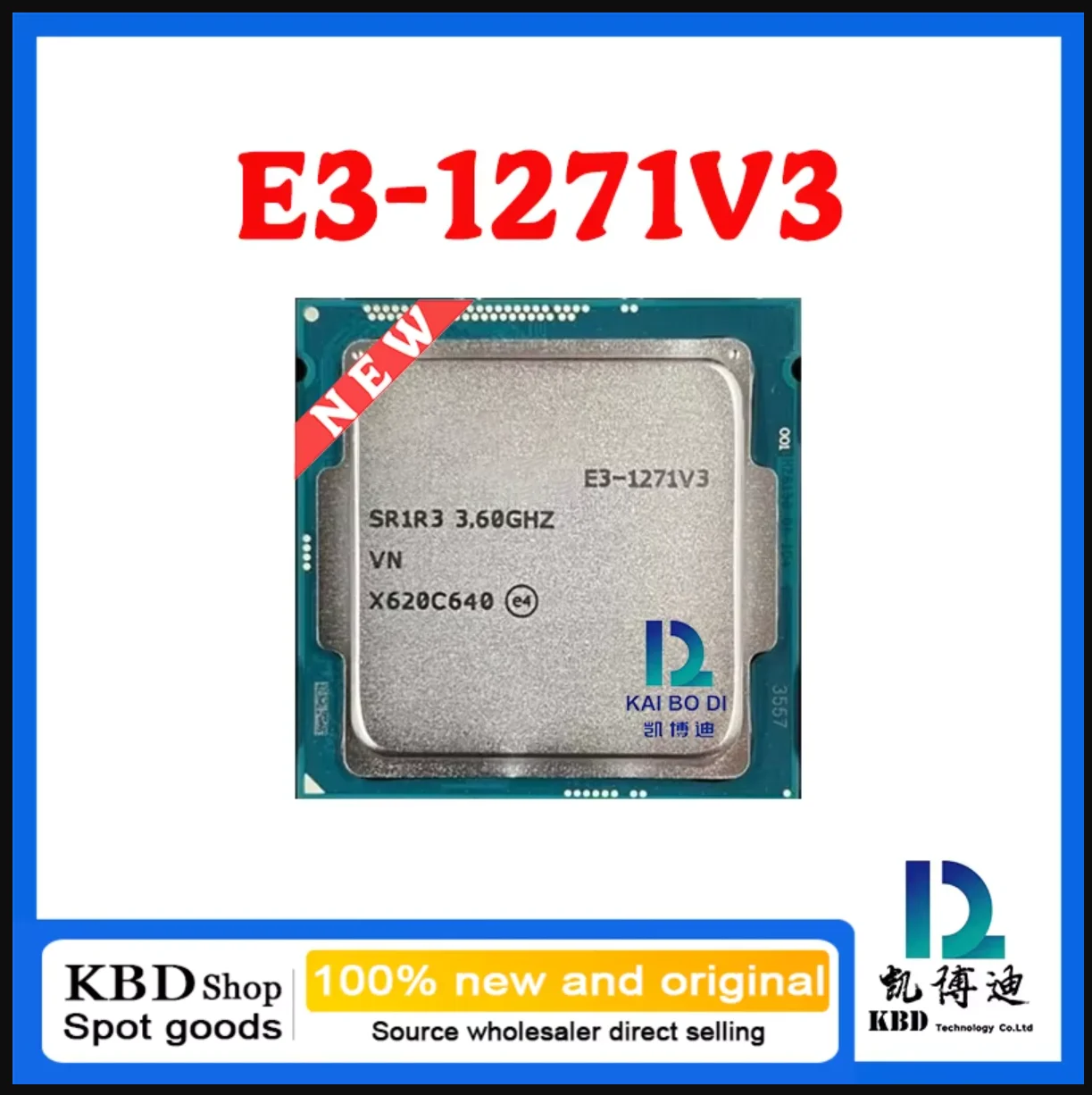 E3-1271V3 / 1275V3  100%NEW and ORIGINAL CPU Central Processor Unit