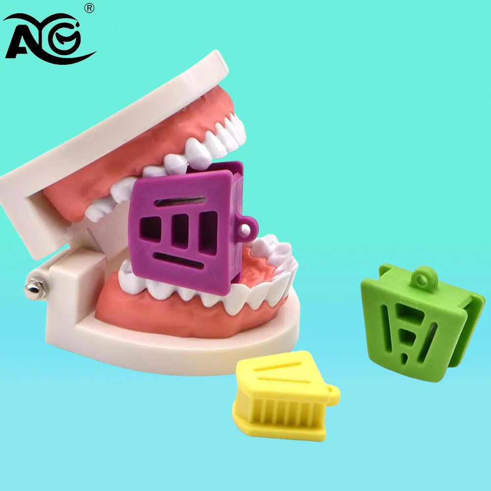AG Dental Mouth Opener Silicone Occlusal Pad S/M/L Teeth Prop Bite Block Rubber Opener Retractor