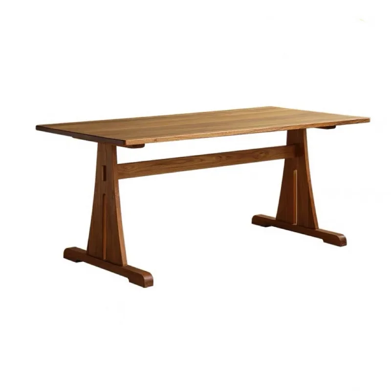 

wood dining table, household living room small apartment simple Nordic dining table