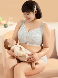 Plus Size Breastfeeding Pregnancy Maternity Nursing Bra for Push Up Pregnant Women 75 80 85 90 95 100 105 110 D E F G H I J Cup