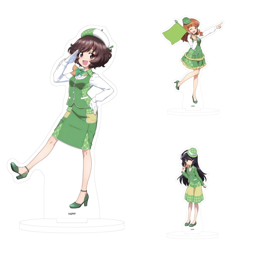 

15cm Anime Girls und Panzer Acrylic Stand Model Cosplay Characters Ornament Accesorios Goods Collection Gifts