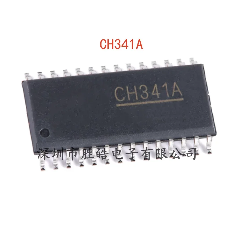 

(6PCS) NEW CH341A 341A USB Bus Adapter Chip SOP-28 CH341A Integrated Circuit