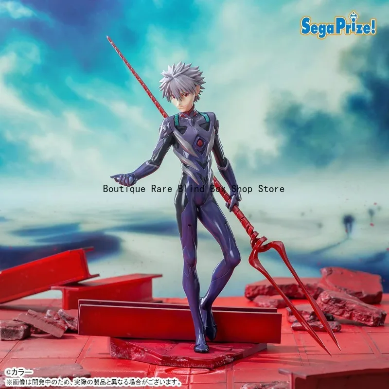 Originele SEGA Neon Genesis Evangelion Asuka Langley Soryu & Nagisa Kaworu-Boxed Anime Figuur Collectible Model Toy voor Gift