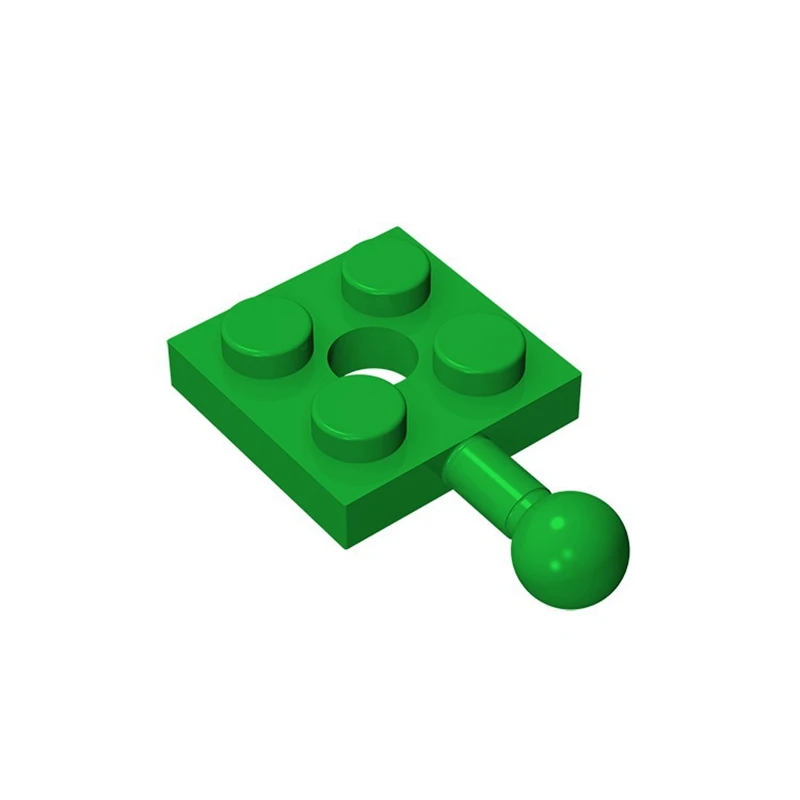 مكعبات بناء Gobricks GDS-1052 لوحة فنية، معدلة 2 × 2 مع كرة سحب وفتحة تعليمية متوافقة مع 15456 DIY