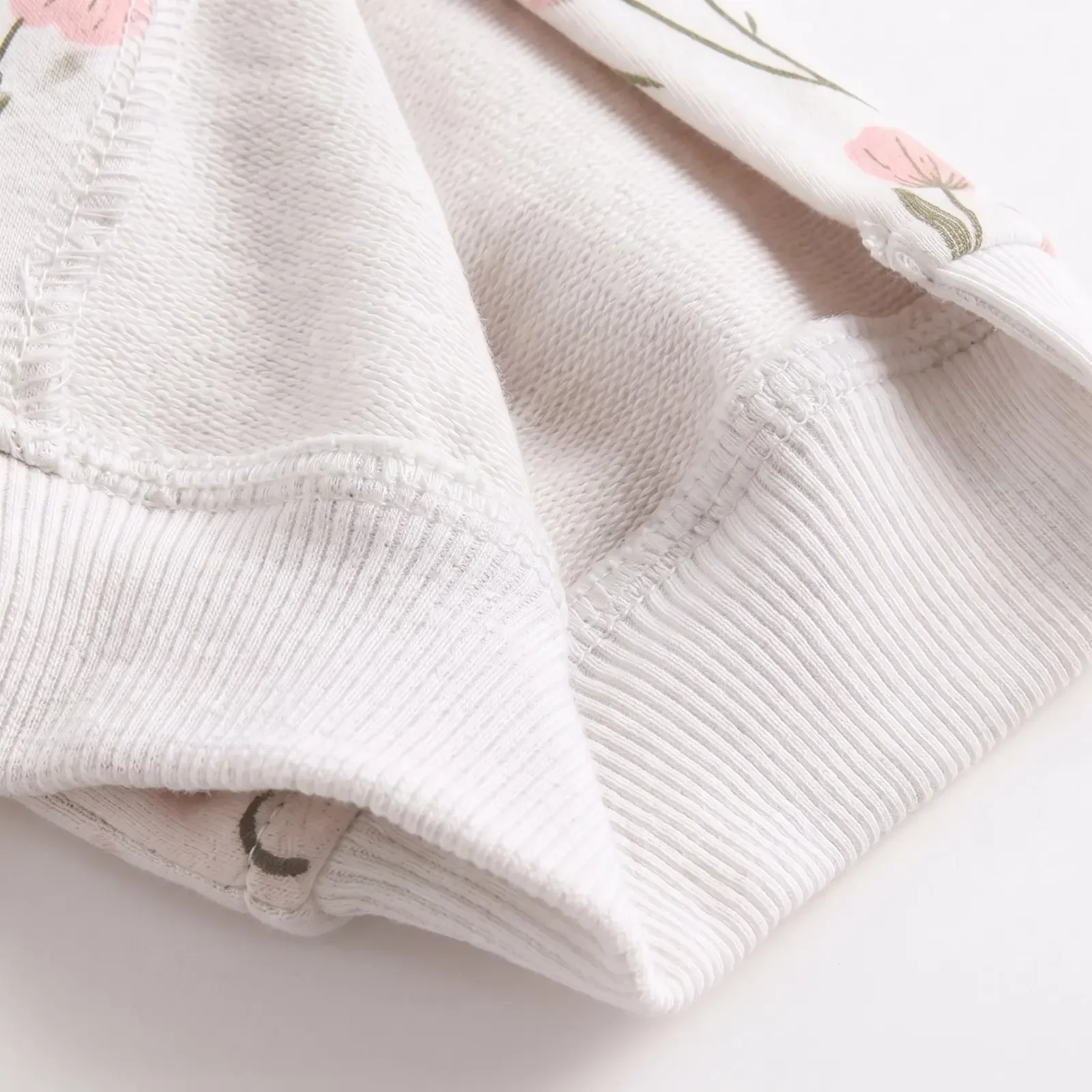Baby Mädchen Frühling Niedliche Blumen-Strampler Langarm Säuglings-Jumpsuits Kleidung Herbst – Detail 3