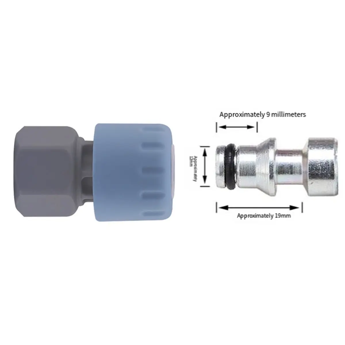 【Limited Offer】M22 High Pressure Washer Adapter, Quick Connect Plastic Conversion Connector, Car Washing Machine Accessories B