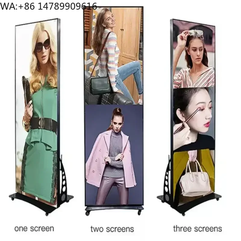 LED Flying Carpet DisplayIndoor P2 Poster Display Digital Advertising Display Screen Portable Video Display P2.5 DisplaySuitable