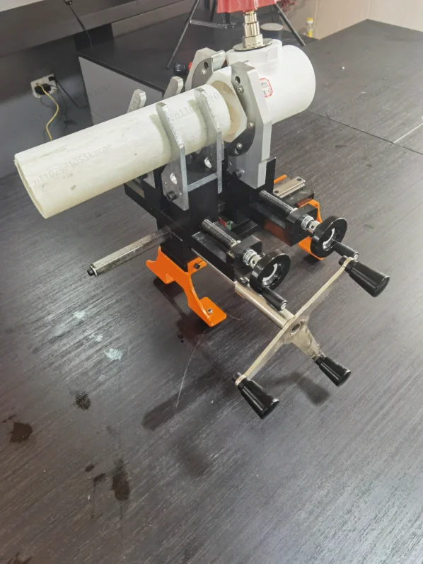 110mm Socket Fusion Welder for PPR PE PVDF Pipes - Portable Manual Butt Welding Machine Kit with JIG Tool 63mm to 110mm
