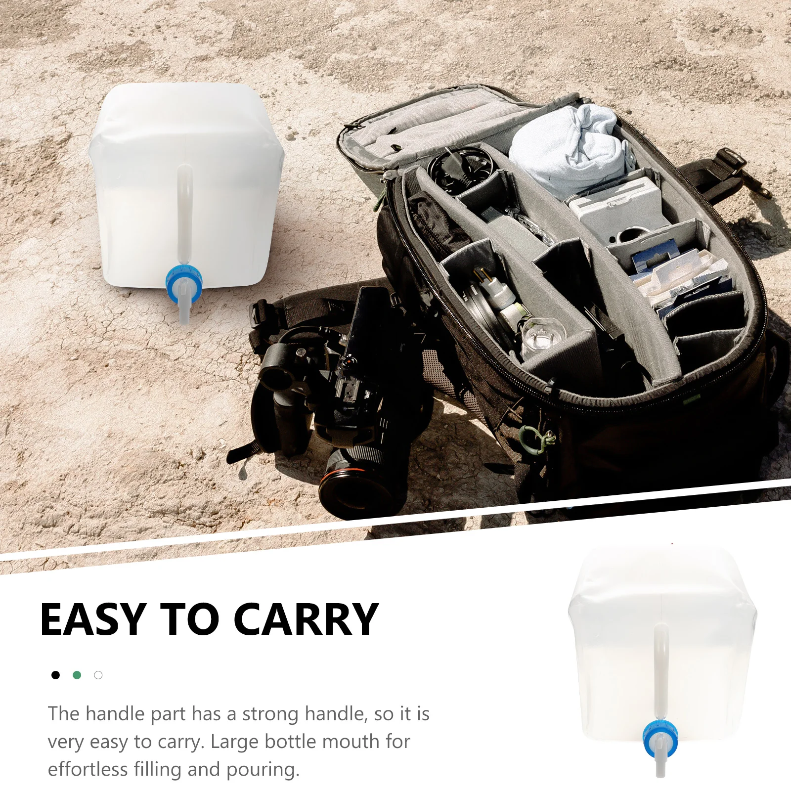 

Outdoor Water Storage Bag Camping Waterproof Bags for Portable Container Hiking