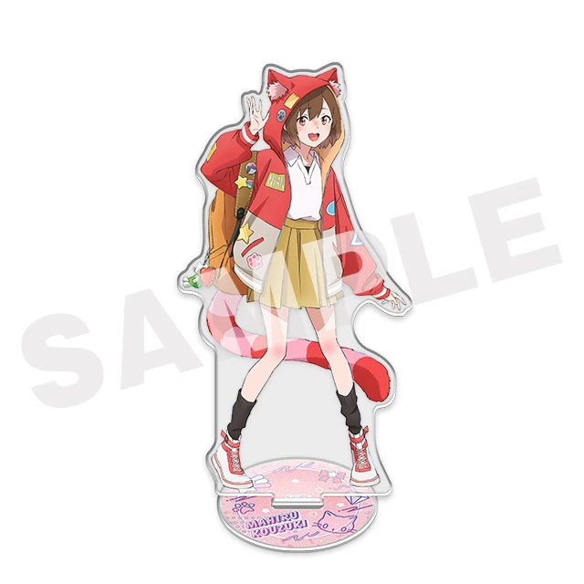 Anime Jellyfish Can't Swim in the Night Acrylic Stand Figure Desktop Decoration Collectible Character Model Gift Keychain