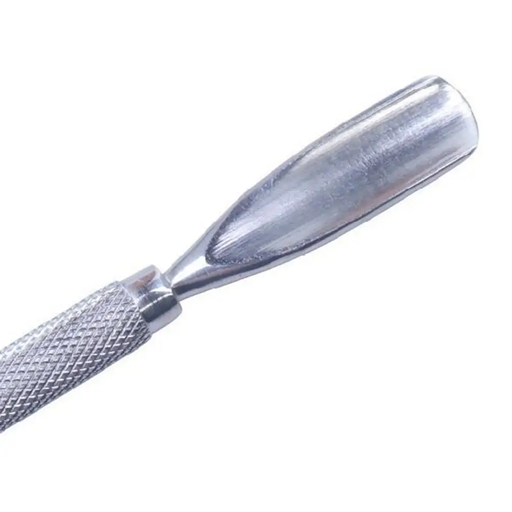 

Manicure Tools Nail Cuticle Pusher Cleaner Stainless Steel Ergonomic Design Professional Personal Use Cuticle Spoon