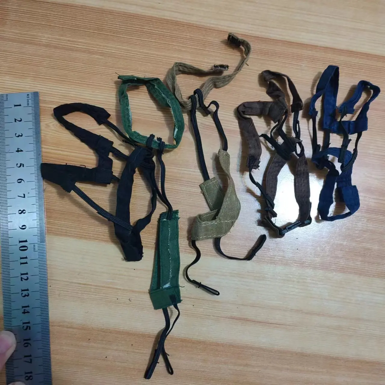 Accessoires de soldats à l'échelle 1/6, figurines d'action militaires, sangle chaude, gilet, ceinture, poids 5 couleurs pour figurine corporelle de 12 pouces