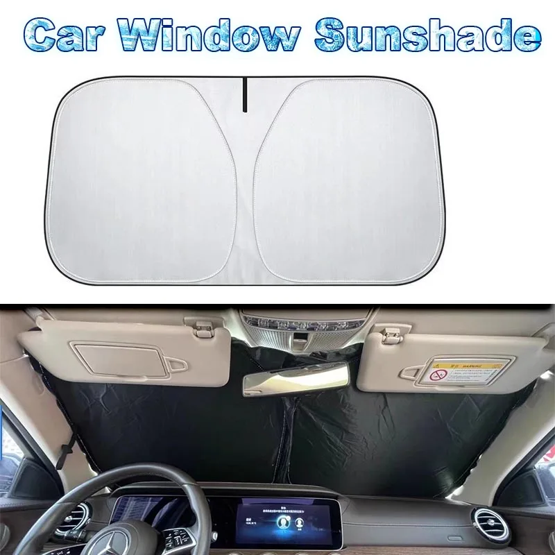 

HQ Folding Car Window Sunshade Cover Visor Protector Interior Anti UV Sun Windscreen Parasol Auto Accessories Car Curtain