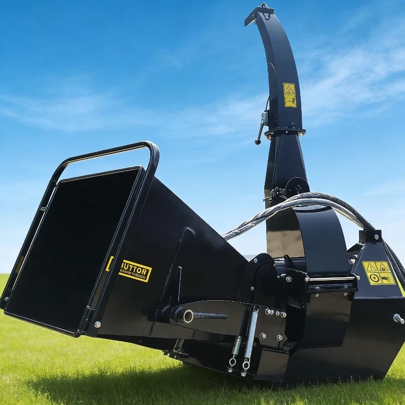 

Mobile Track Type Wood Chipper Portable Forestry Branch Shredder