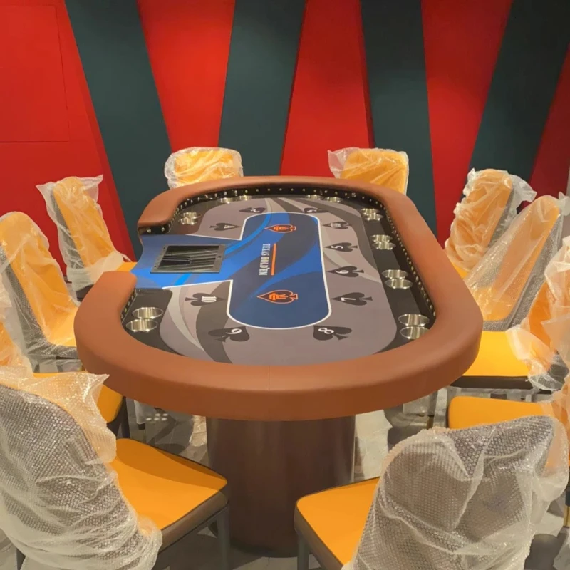 

Professional Texas Hold'em Table Folding Desktop Chips Depu Chess and Card Room Playing Cards Countertop Tablecloth Texas Table