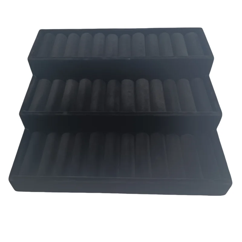 

Insertable Three-tier Stepped Jewelry Display Tray For Countertop Bracelet Showcase