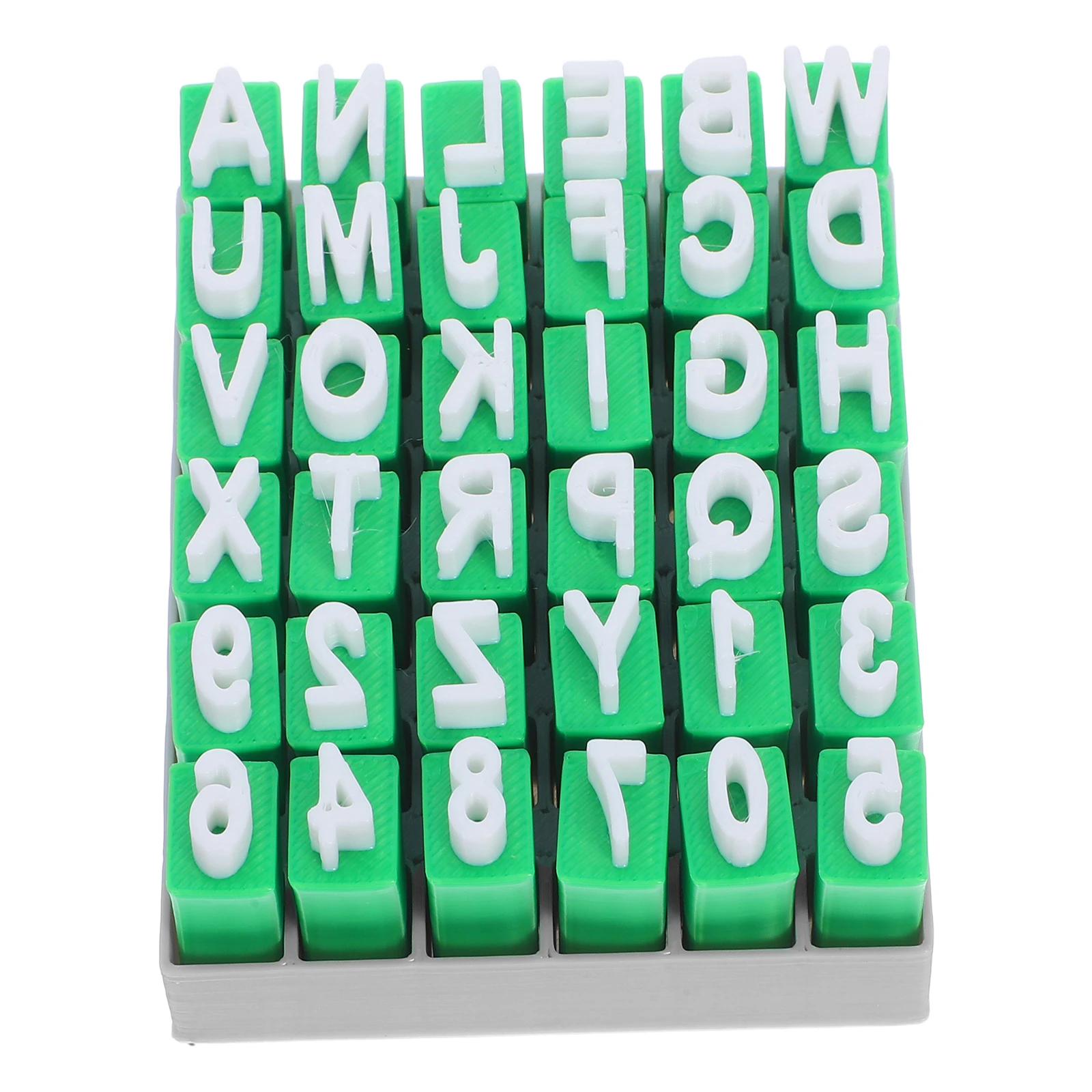 1 Kinderen 26 Letter Alphabet Nummer Stempels Voor Modelleerklei Leuk Educatief Knutsel Kunstprojecten Doe-het-zelf Aardewerk Activiteiten Kleistempel