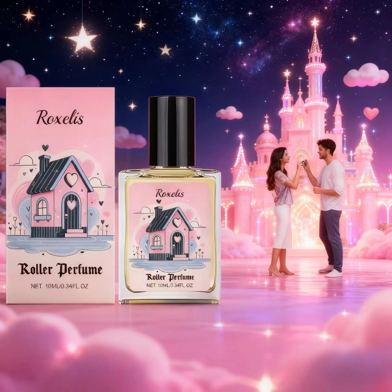 

Christmas Charming Roll-On Perfume, Long-Lasting Fragrance, Unique Scent, Confidence, Charm, Elegance, Boosts Attractivenes