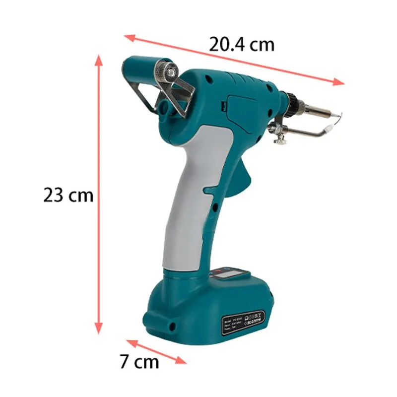 Portable Cordless Soldering Gun For Makita/DEWALT/Milwaukee/Bosch 18V Battery Electric Solder Gun Electric Soldering Iron