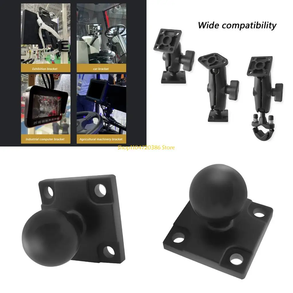 

K0EA Quick Release Motorcycle Phone Mount Holder 4Point Aluminum Bracket AntiVibration Support For Phones And Tablets