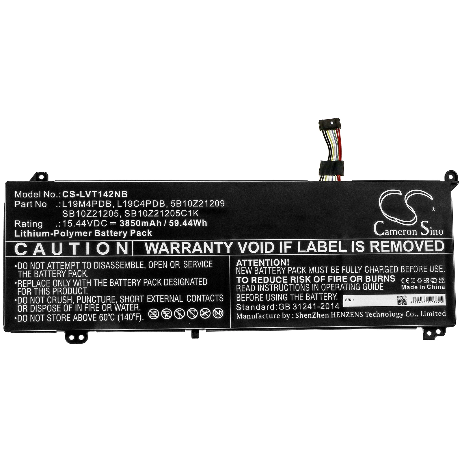 

Notebook, Laptop 3850mAh Battery For ThinkBook 14s Yoga ITL-20WE000YAU 14s Yoga ITL-20WE000VAU 14s Yoga ITL-20WE000SAU