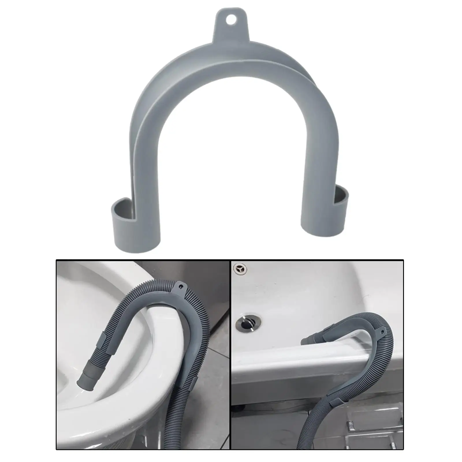 Drain Hose Holder Replacement Parts Drain Saddle Clamp for Hose Pipe Discharge