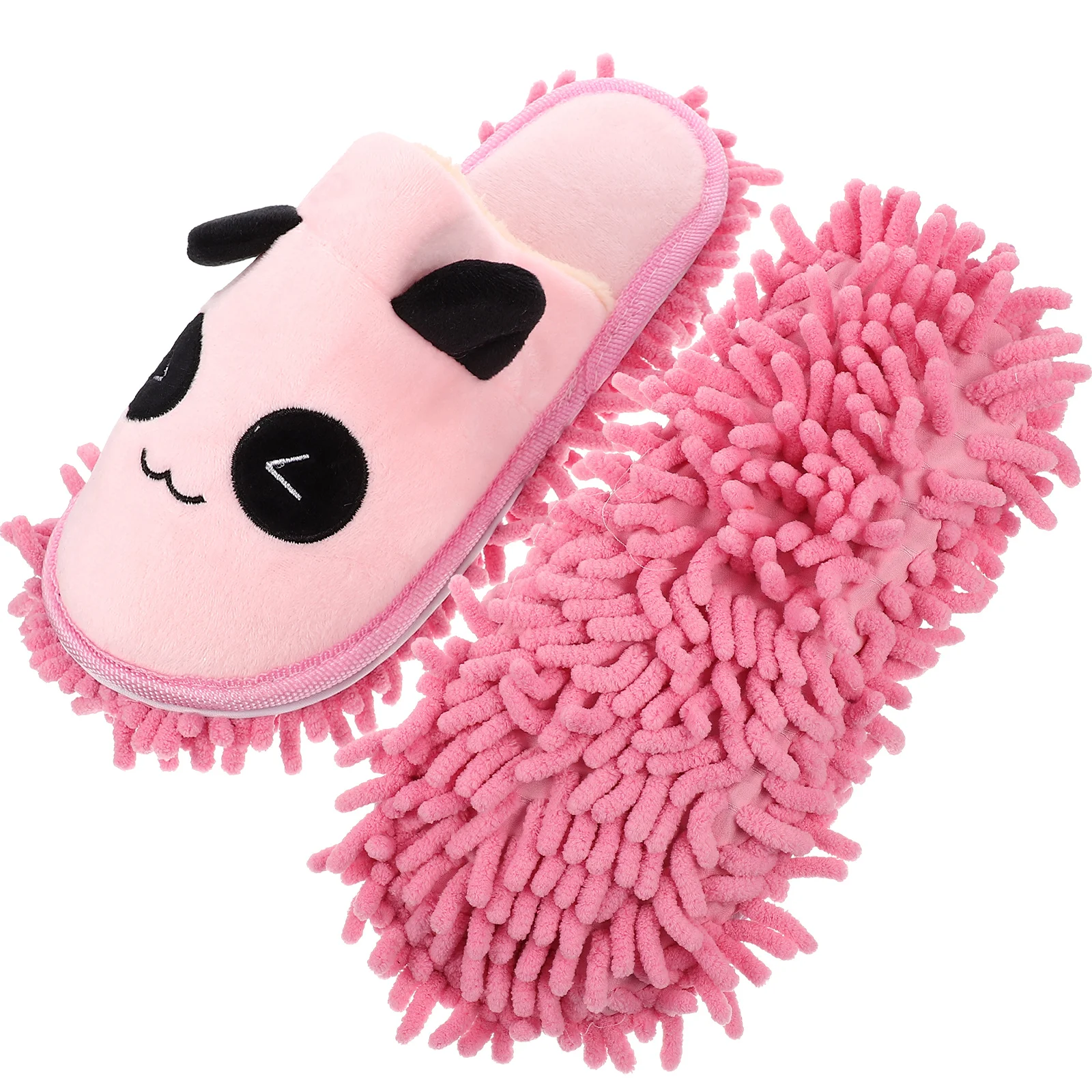 Slippers Anti-skid Mop Socks Floor Cleaning Dust Sweeping Mute Suitable for Vinyl Floors Mopping Flannel