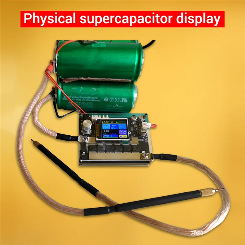 MOPHE-ZK-XW2 Draagbare Puntlasser DIY Accessoires LCD Digitale Power Verstelbare Puntlassen Pen Dual Pulse Upgrade 3000A