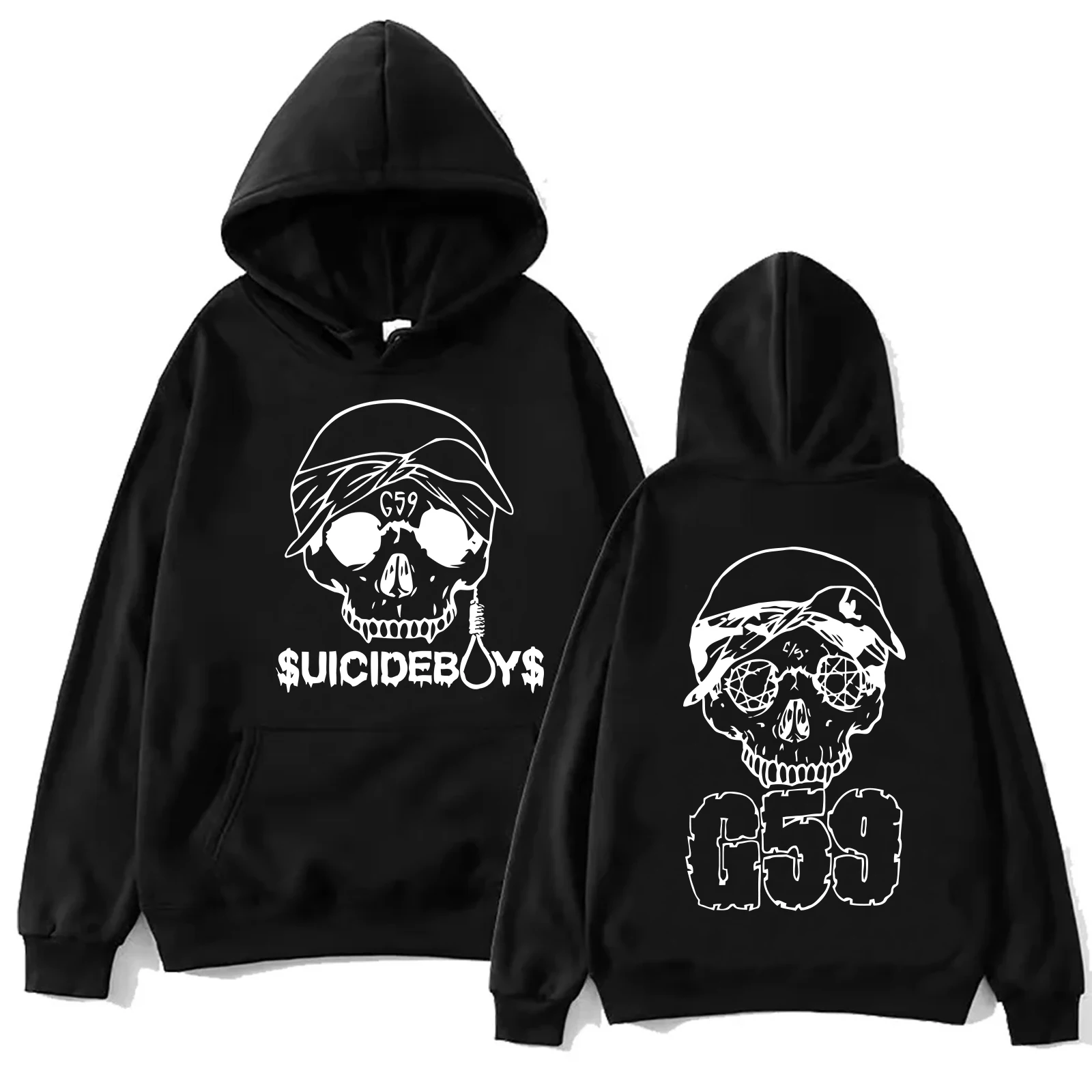 Hot Suicideboys Shirt G59 Suicideboys Hoodie Man Woman Long Sleeve Streetwear Harajuku Fans Gift Pullover Tops