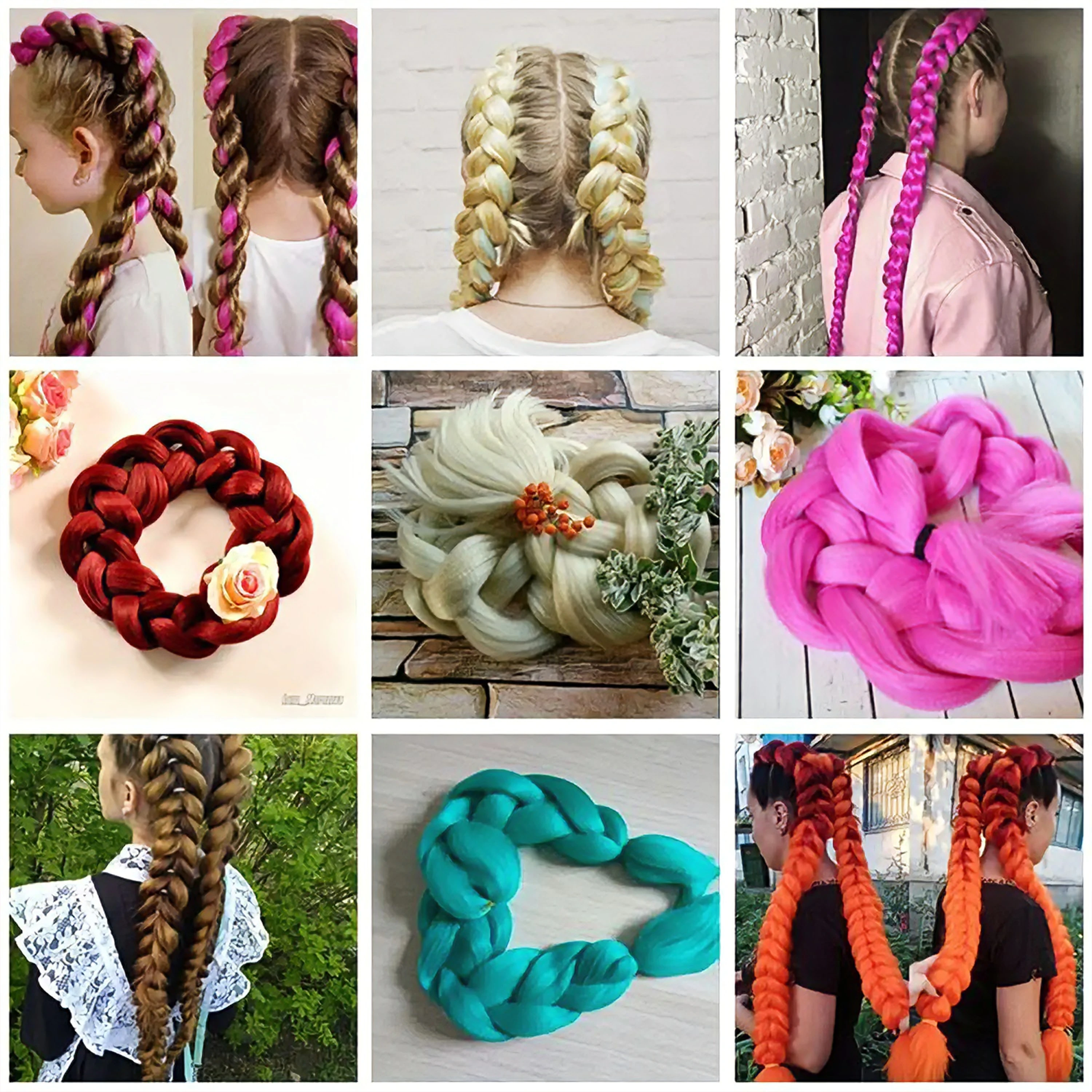 82 Inch 165g Wholesale  Jumbo Braiding Pre Stretched Hair  Box Twist Braids VEYDA Synthetic Hair Extensions for Women