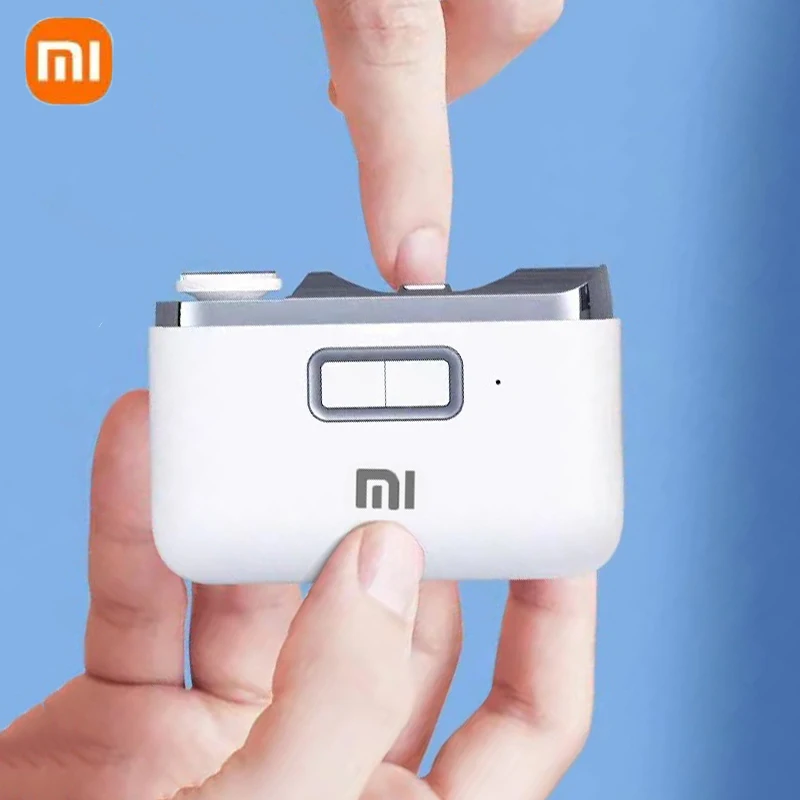 

Детские электрические кусачки для ногтей Xiaomi, полностью автоматические полированные кусачки для ногтей с броней, Mijia, умный дом, подходит для маникюра