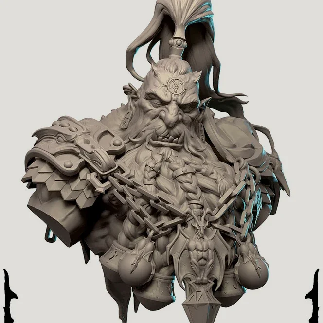 

1/10 Resin Model Kit Colorless Self Assembly（ No helmet） A-1716