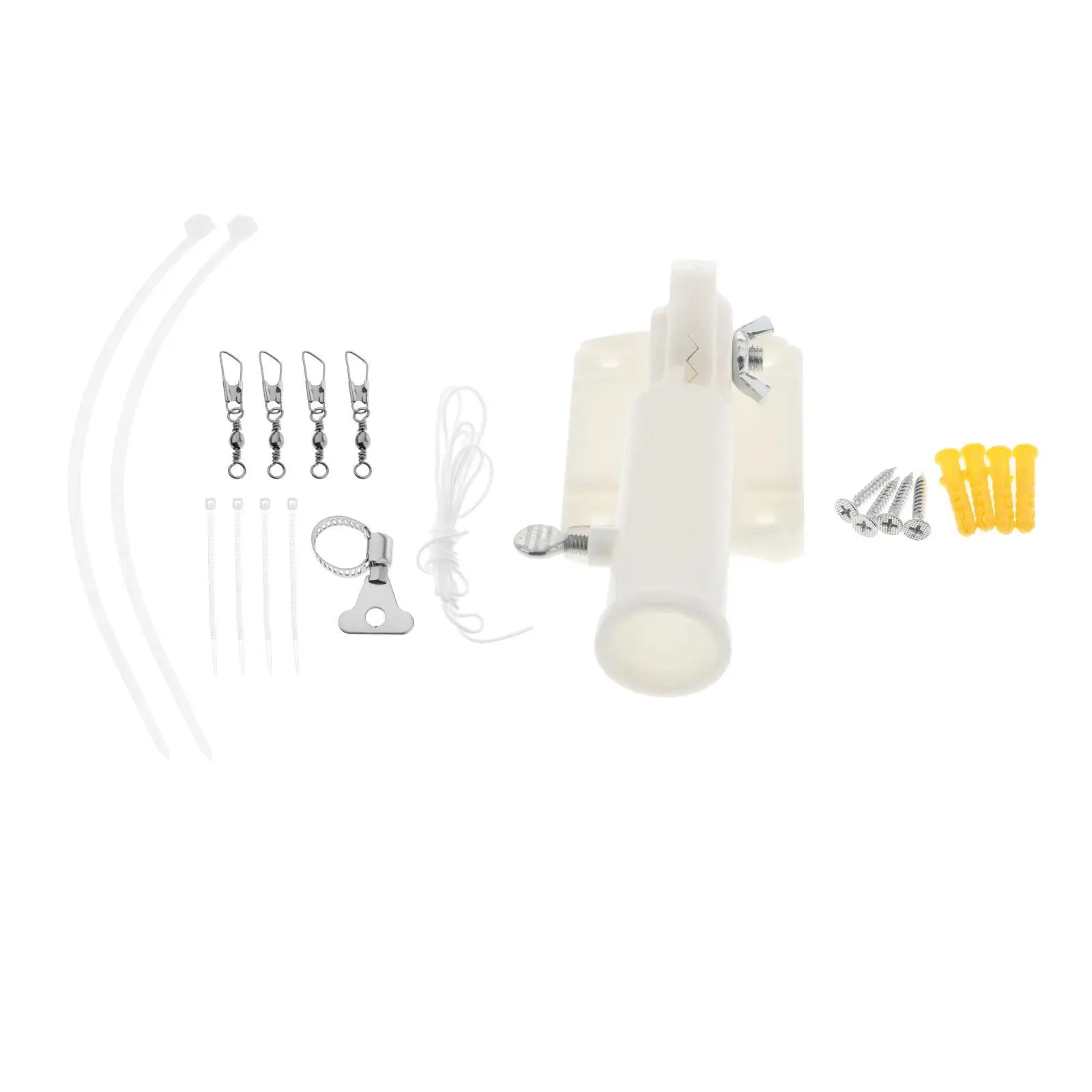 Hitch Flag Pole Mounting Bracket Adjustable Plastic Holder for Garage Flag Wall Decoration Flag