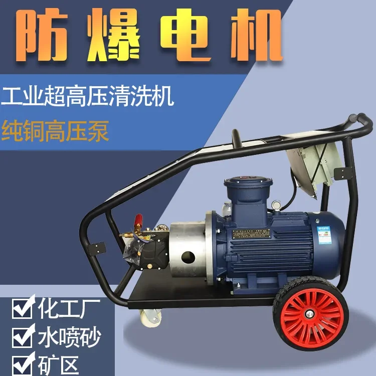 Industrial Grade 500kg Explosion-proof High Pressure Water Gun Cleaning Machine