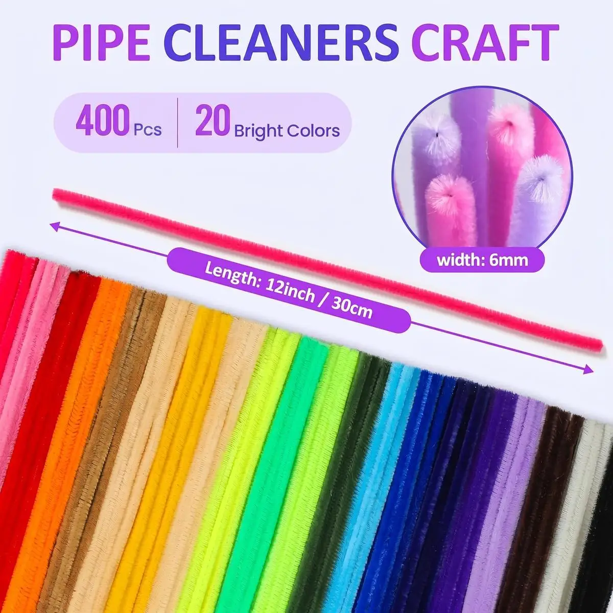 Thumbnail 2 - #10 Trending Craft Pipe Cleaners Right Now