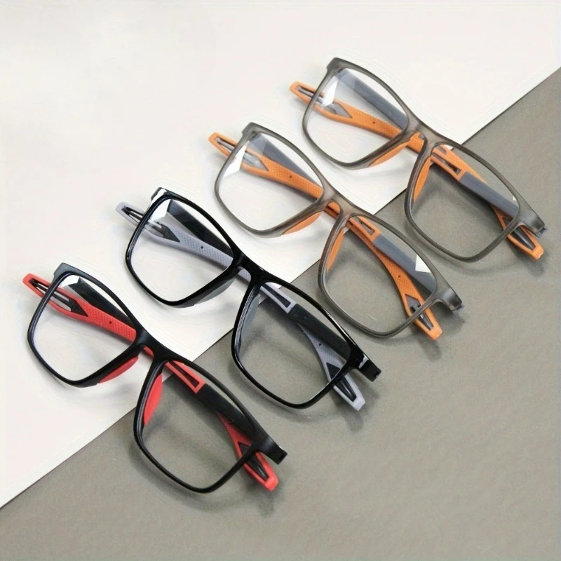 4 Stück Lesebrille Box Herren Lesebrille Neue Mode Dekorative Brille