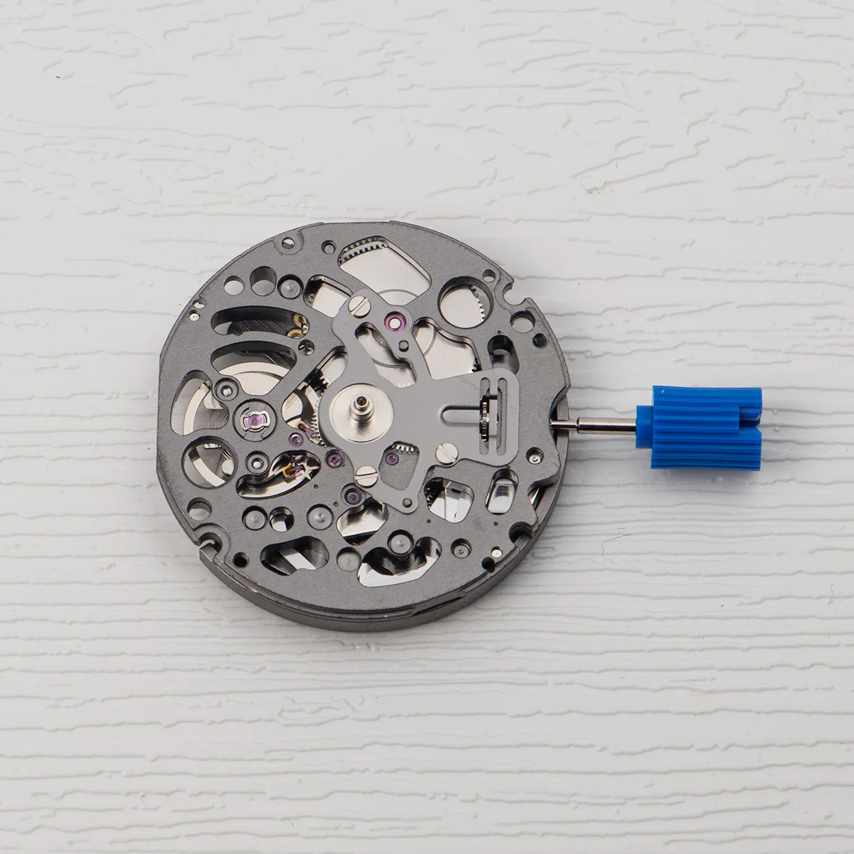 HOT Genuine NH72 Black Skeleton Mechanical Movement Mod Automatic Mechanism Replacement NH72A High Accuracy 24 Jewels