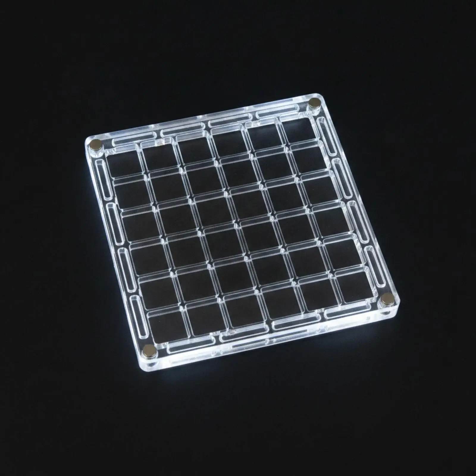 Display Case Space-Saving Acrylic Billiard Cue Tip Storage Box Minimalist