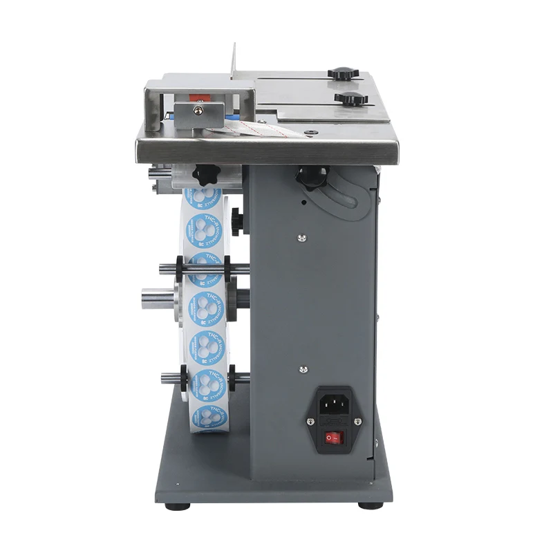 Factory Semi Automatic Right Angel Labeling Machine Manual Self Adhesive Corner Labeling Machine Box Small Tape Applicator