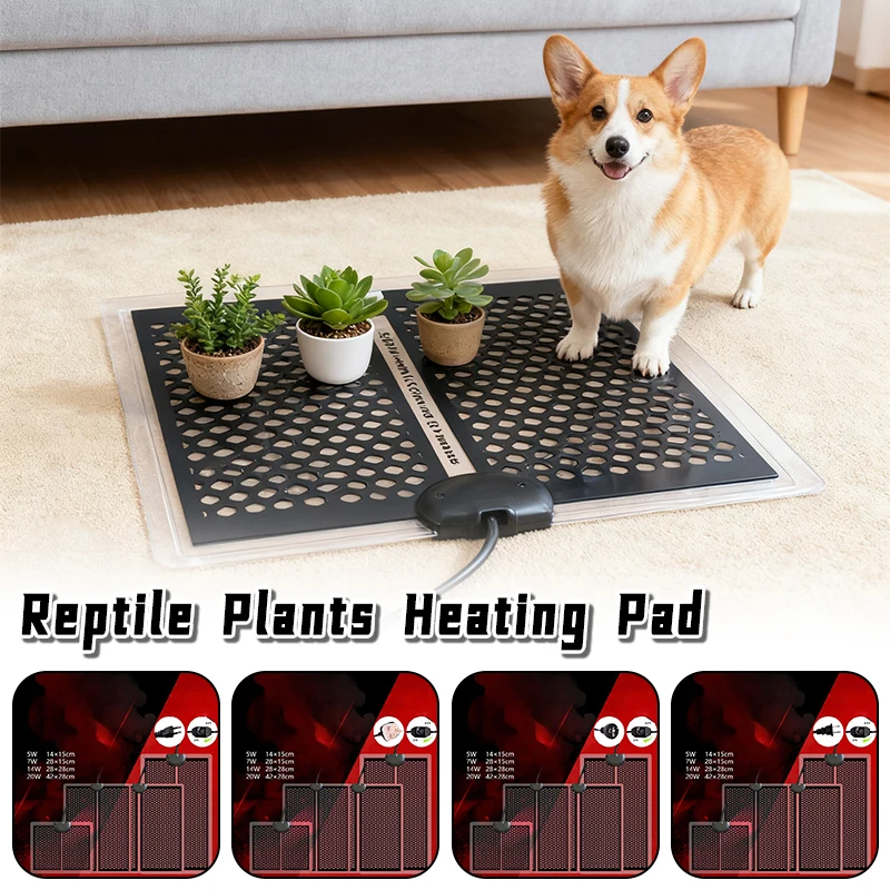 5-20W Reptiel Warmte Mat Plant - Planted Aquarium Heater recensie en prijs