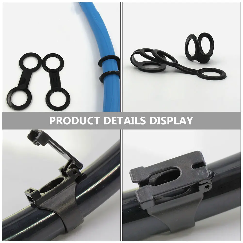 

Набор из 1 предмета: Профессиональная универсальная регулируемая легкая фиксирующая пряжка для трубки для дайвинга из силикона и АБС-пластика, снаряжение для дайвинга