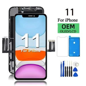 Layar OLED untuk iPhone 11 Rakitan Digitizer Layar Sentuh Layar Sentuh untuk Penggantian Layar LCD iPhone 11 10 tampilan iphone 8 penjualan terbaik - №