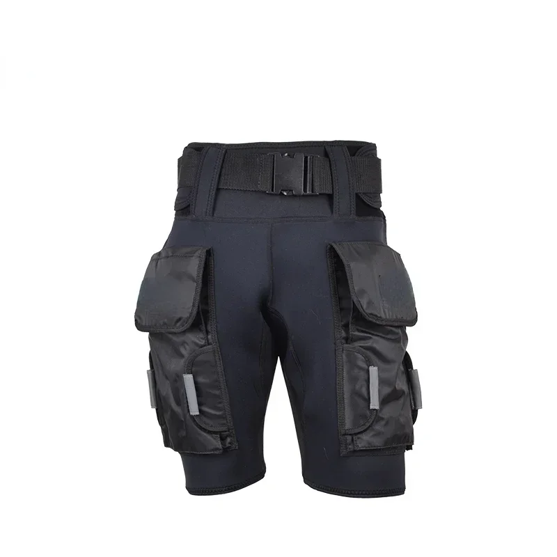 3mm Men's and Women's Classic Cold-Proof Shorts with Double Pockets Diving Shorts Technical Diving Shorts