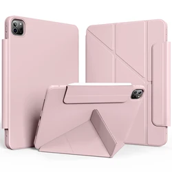 ZOYU Case iPad 10 Air 11 4/5 10.9 Pro 11 13 2024 Detachable Y-Shaped Folding, iPad 10.2 7/8/9th Gen Rotate 360°Detachable Cover