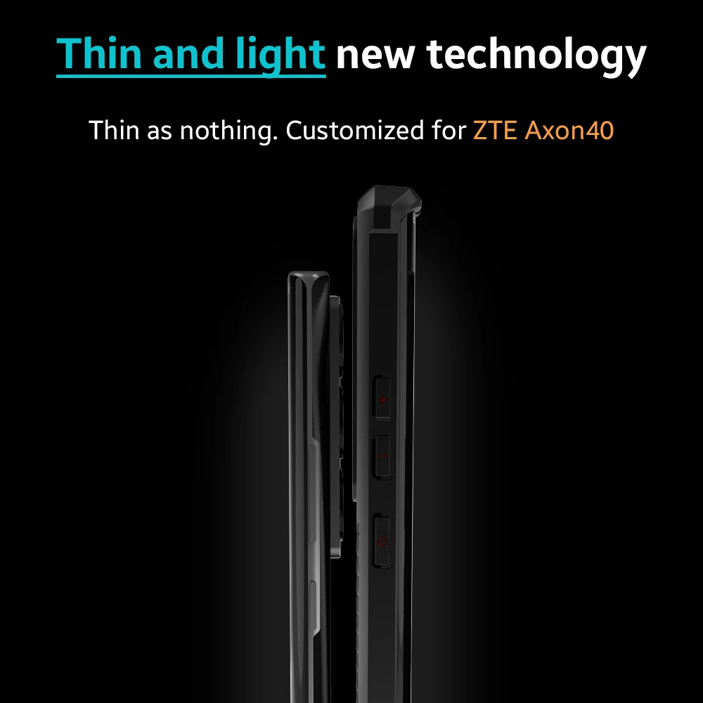 진짜 순수 탄소 섬유 케이스 ZTE Axon 40 ultra 울트라 오리지널 공식 디자인 아라미드 섬유 커버, ZTE Axon 40 ultra 프로 울트라 5G 케이스