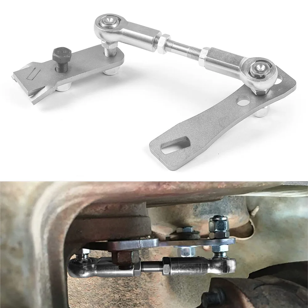 

For Comanche MJ Silver Transfer Linkage Kit Heavy Duty Car Parts Stainless Steel Construction Easy Installation