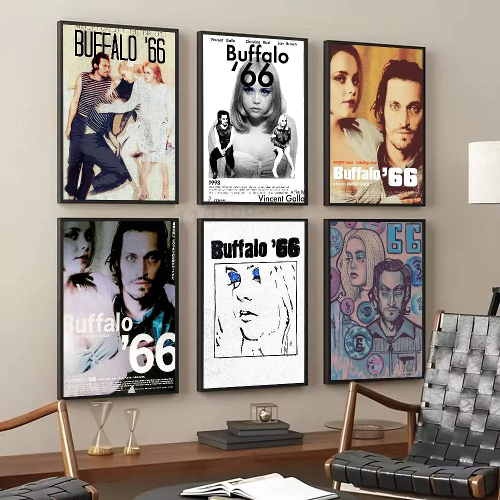 Buffalo 66 Classic Movie Posters Living Room Bar Cafe Quality Canvas Vintage Style Comics Painting Art Home Wall Decor Picture