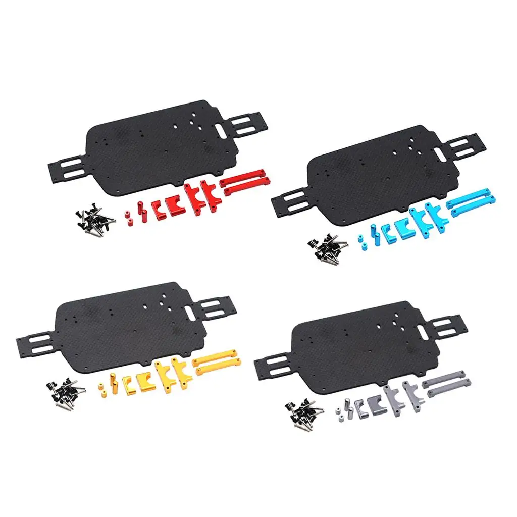 RC 자동차 금속, 1:18 금속 섀시, A949 A959 A969 A97 에 적합, 리모컨 업그레이드 키트