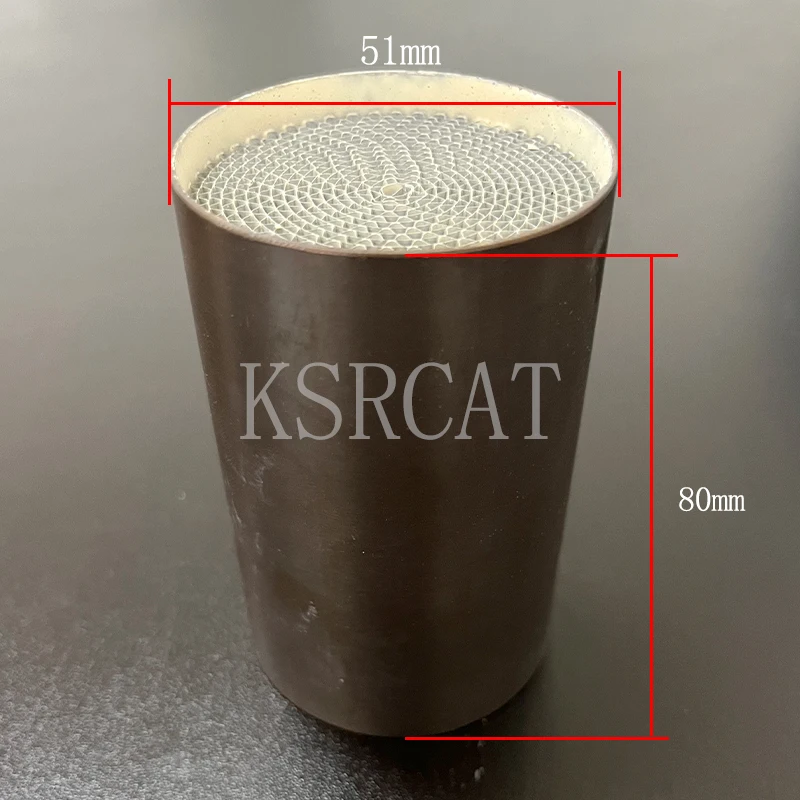 

51*80mm Motorcycle Catalyst Euro 5 standard High Efficiency, Quick Light-off for Reducing Exhaust Pollutants