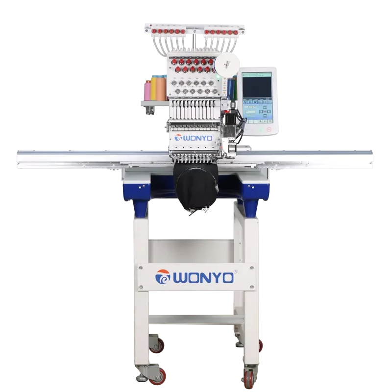 For WONYO Computerized Single Head Sewing Embroidery Machine Factory Price for Home Use Retail Multi-Functional Automatic